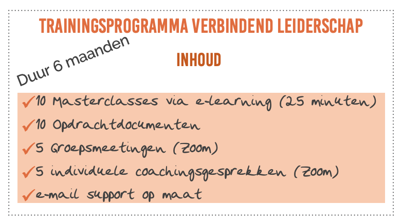 Trainingsprogramma Verbindend Leiderschap
